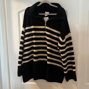H&M oversized fisherman sweater